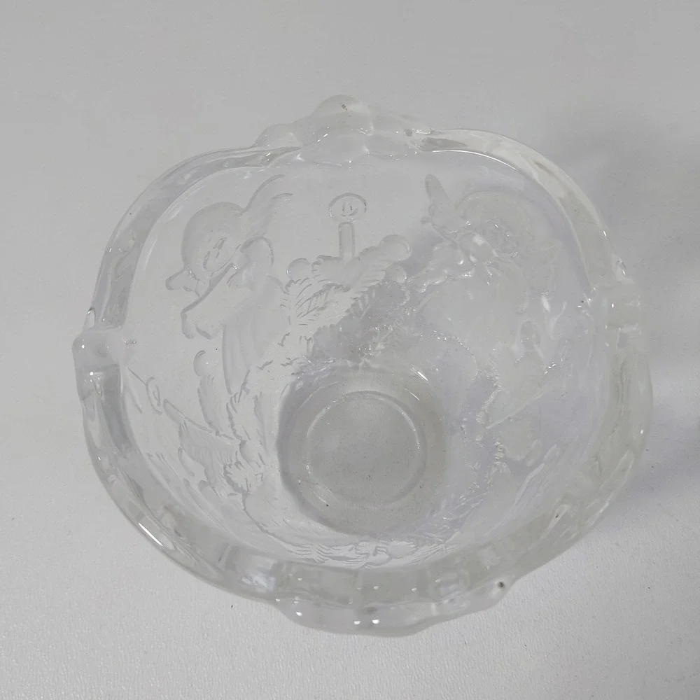 Vintage MIKASA Crystal Holiday Lights‎ 3-1/4